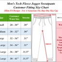 Black & Heather Grey & Navy (Tech) XXXL Men’s Tech Fleece Jogger Sweatpants (3 Pack) - Ideal for Training or Casual Wear